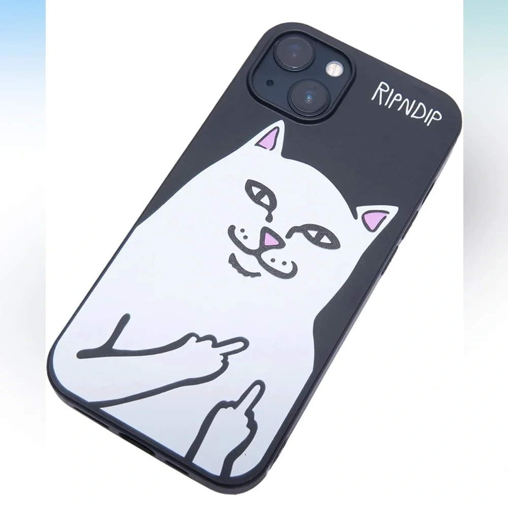 RIPNDIP Black Cat iPhone 12 Pro Case